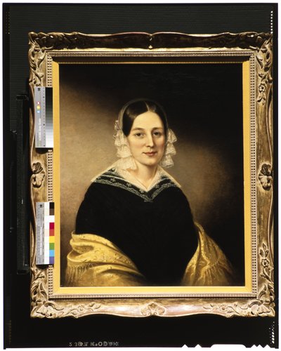 威廉克兰夫人的肖像，1840年 作者 莎拉（Sarah Miriam Peale）